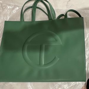 Large Leaf Shopping Bag